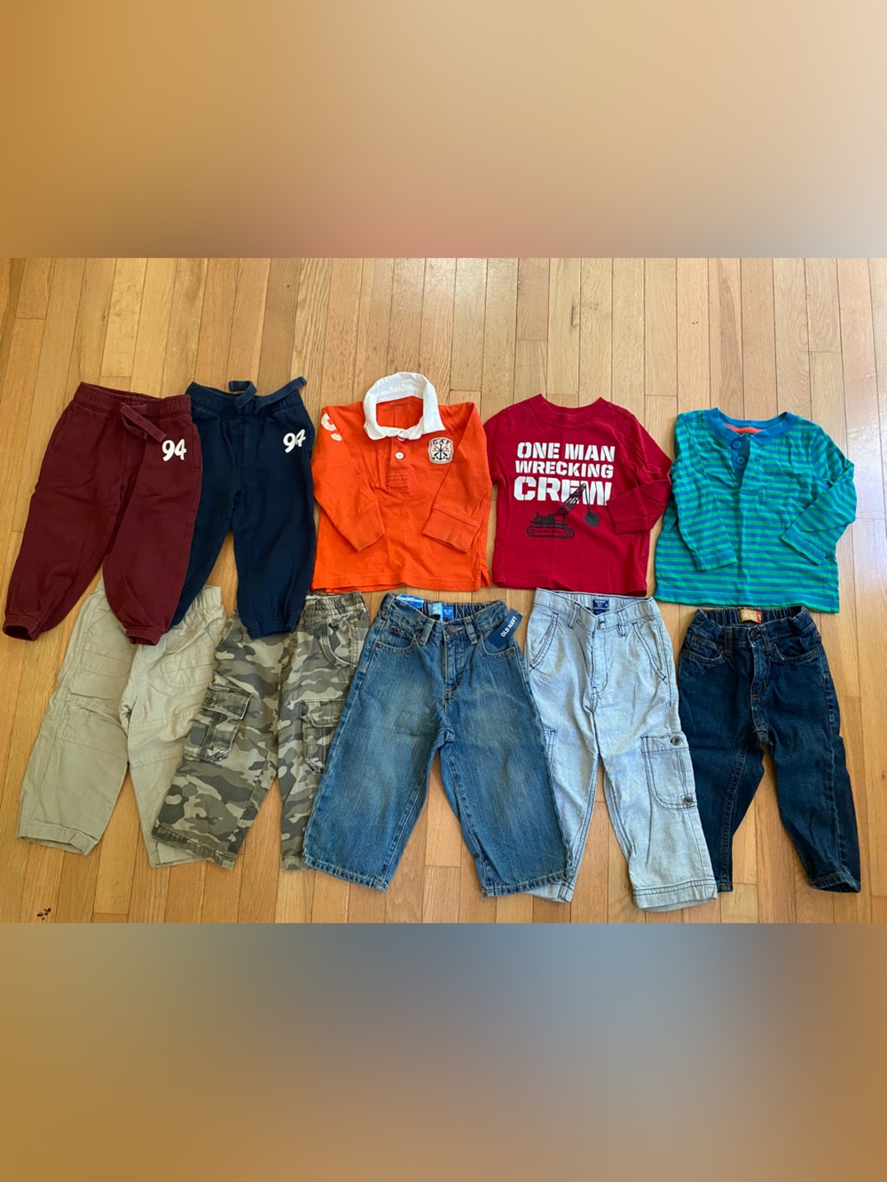 BabyGAP, Old Navy, Various Brands 10 piece Lot/Bundle Toddler Boy Size 18-24M
